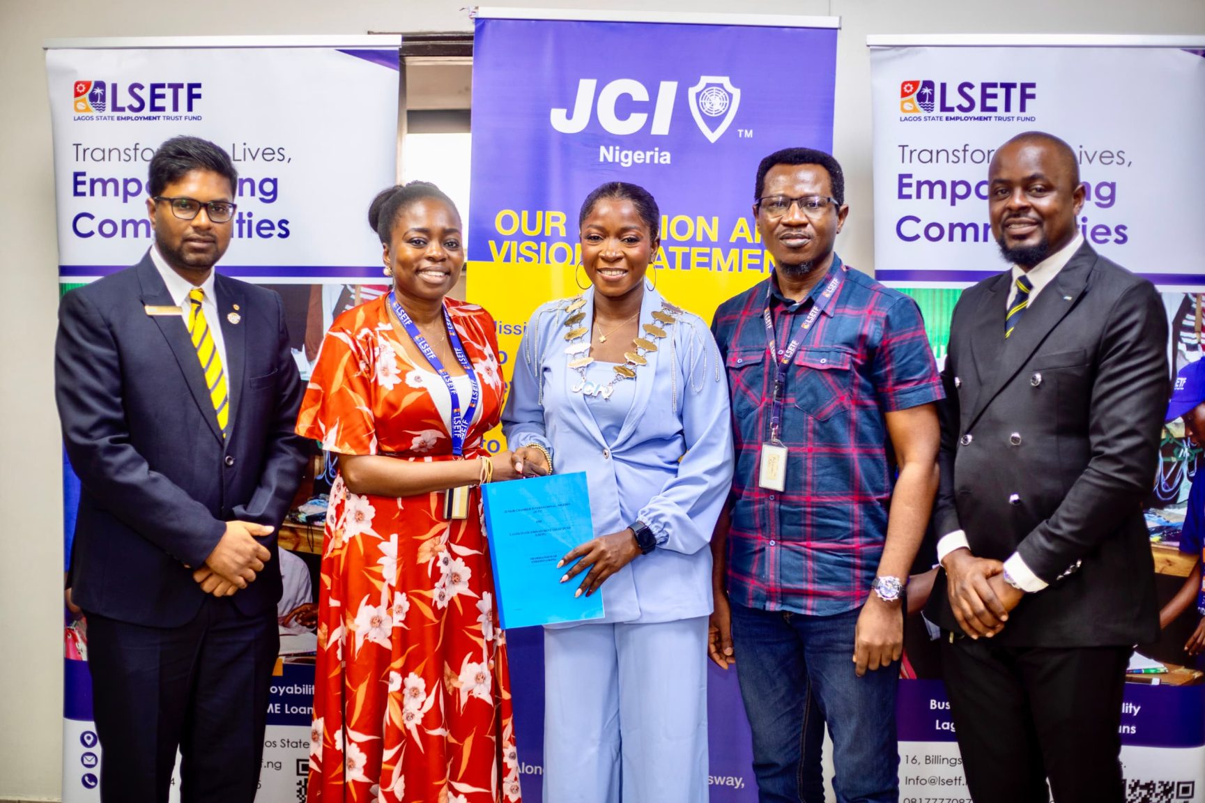 JCI Nigeria partners LSETF to empower young entrepreneurs