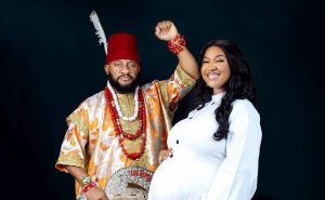 Yul Edochie and  Judy Austin