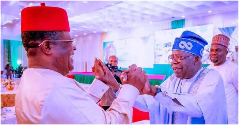 David Umahi and Bola Tinubu
