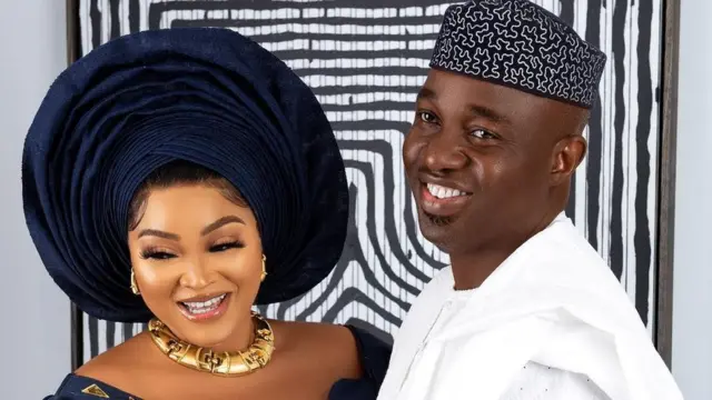 Adekaz and Mercy Aigbe