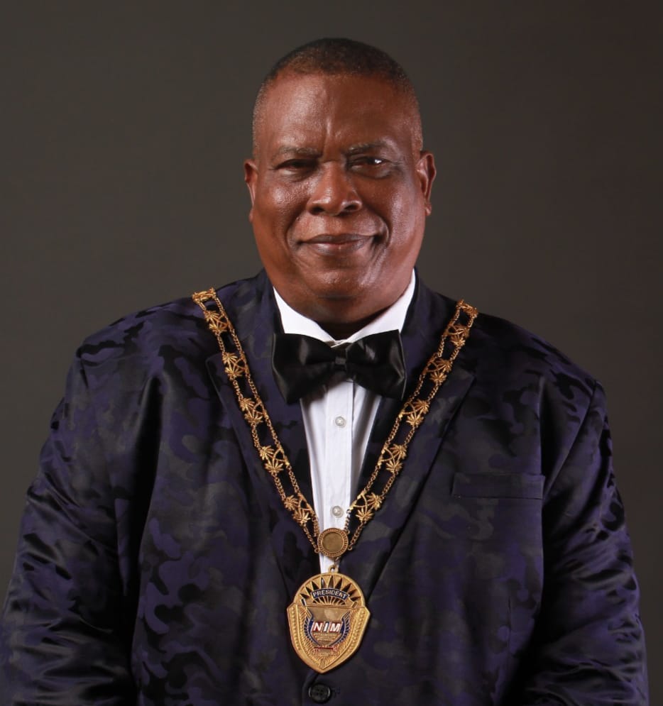 Commodore Abimbola Ayuba (rtd.)  President and Chairman of Council  Nigerian Institute of Management (Chartered)