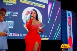 A vibrant and fast-rising actress, Entrepreneur, and former beauty queen, Jennifer Ephraim has bagged the prestigious honour of Most Influential Beauty Queen of the Year.
