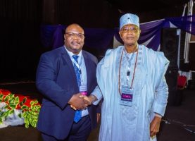 Left: Chief Product & Strategy Officer, Zedvance Finance, Ayooluwa Oladimeji. Right: President, Manufacturers Association of Nigeria (MAN), Otunba Francis Meshioye OFR