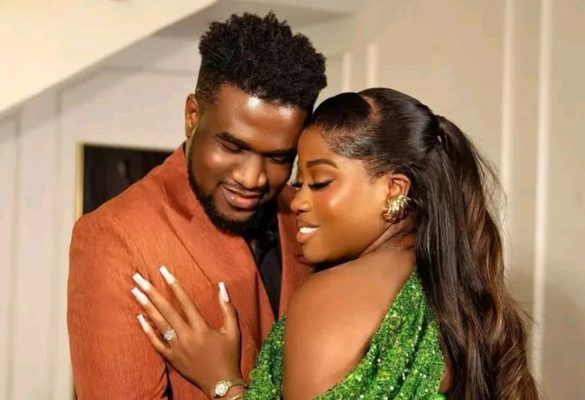 Veekee James and her husband Femi Atere