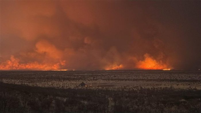 Etosha fire