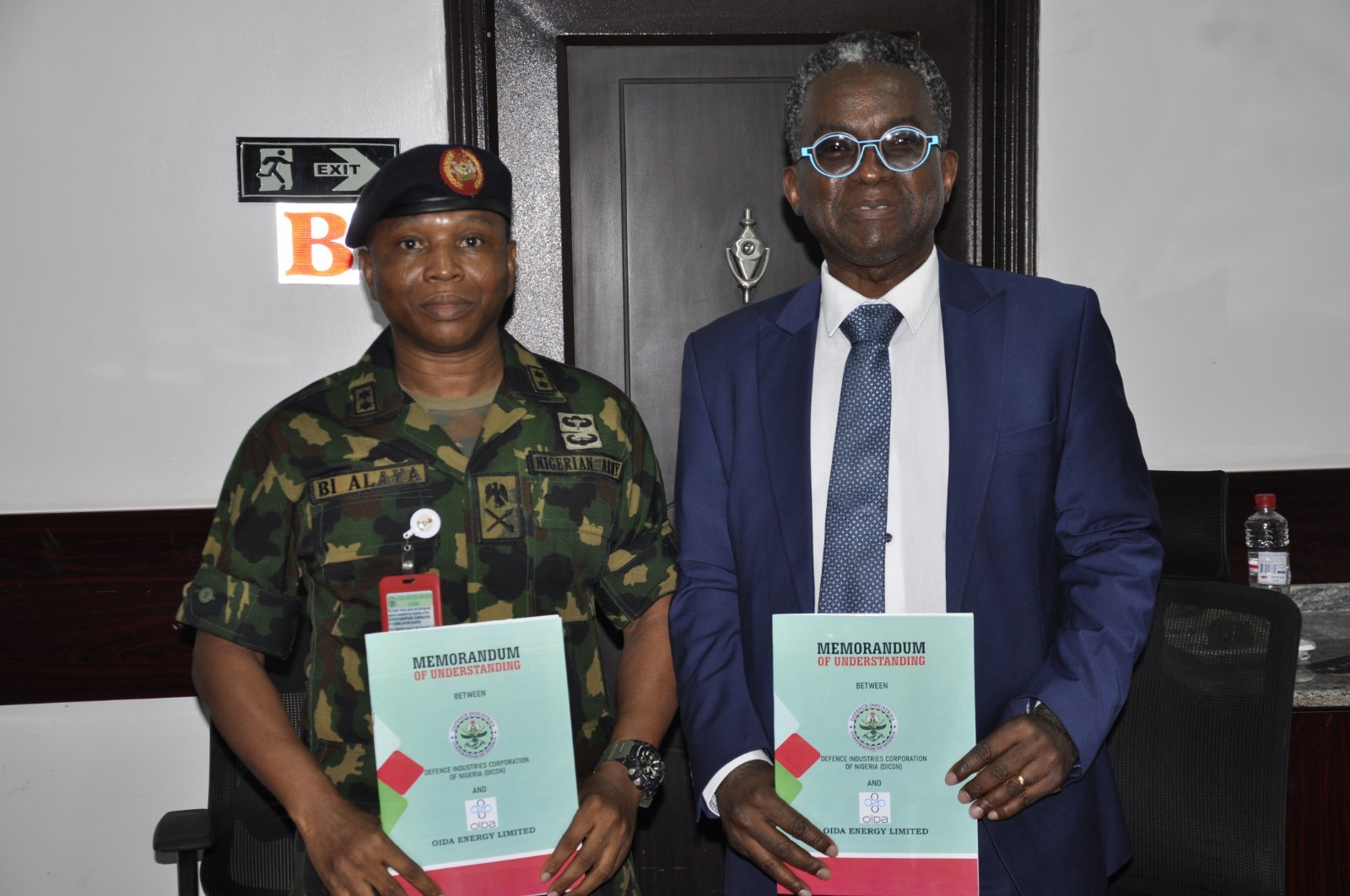 DICON, Oida sign MoU to establish oilfield charge facility