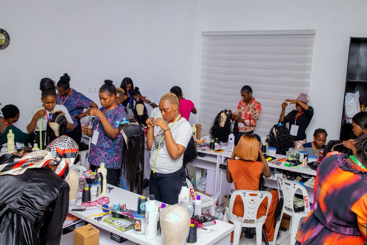 Omolola Akinboade hosts free wig-making empowerment program for underprivileged women