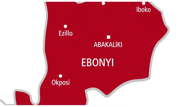 Ebonyi State map