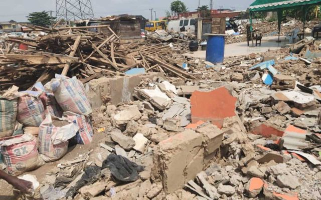 Demolition site