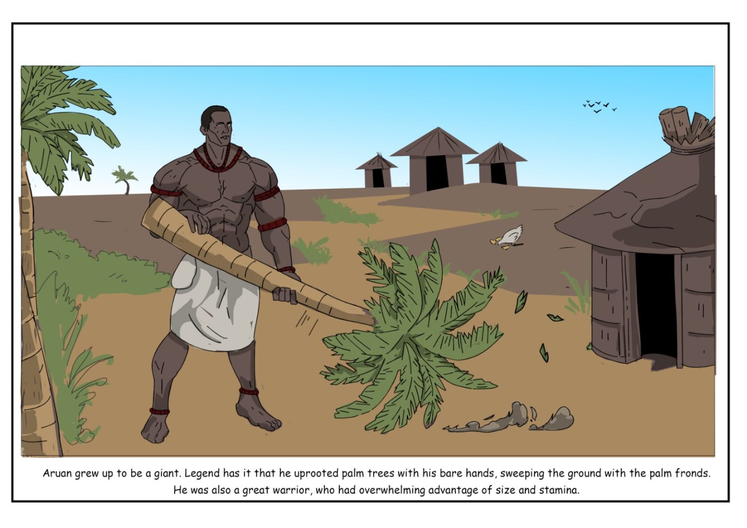 Aruan the Giant Prince of Benin Kingdom (Comic)