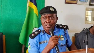 Assistant Inspector General of Police (AIG) in charge of Zone 9, Umuahia, Kanayo Uzuegbu,