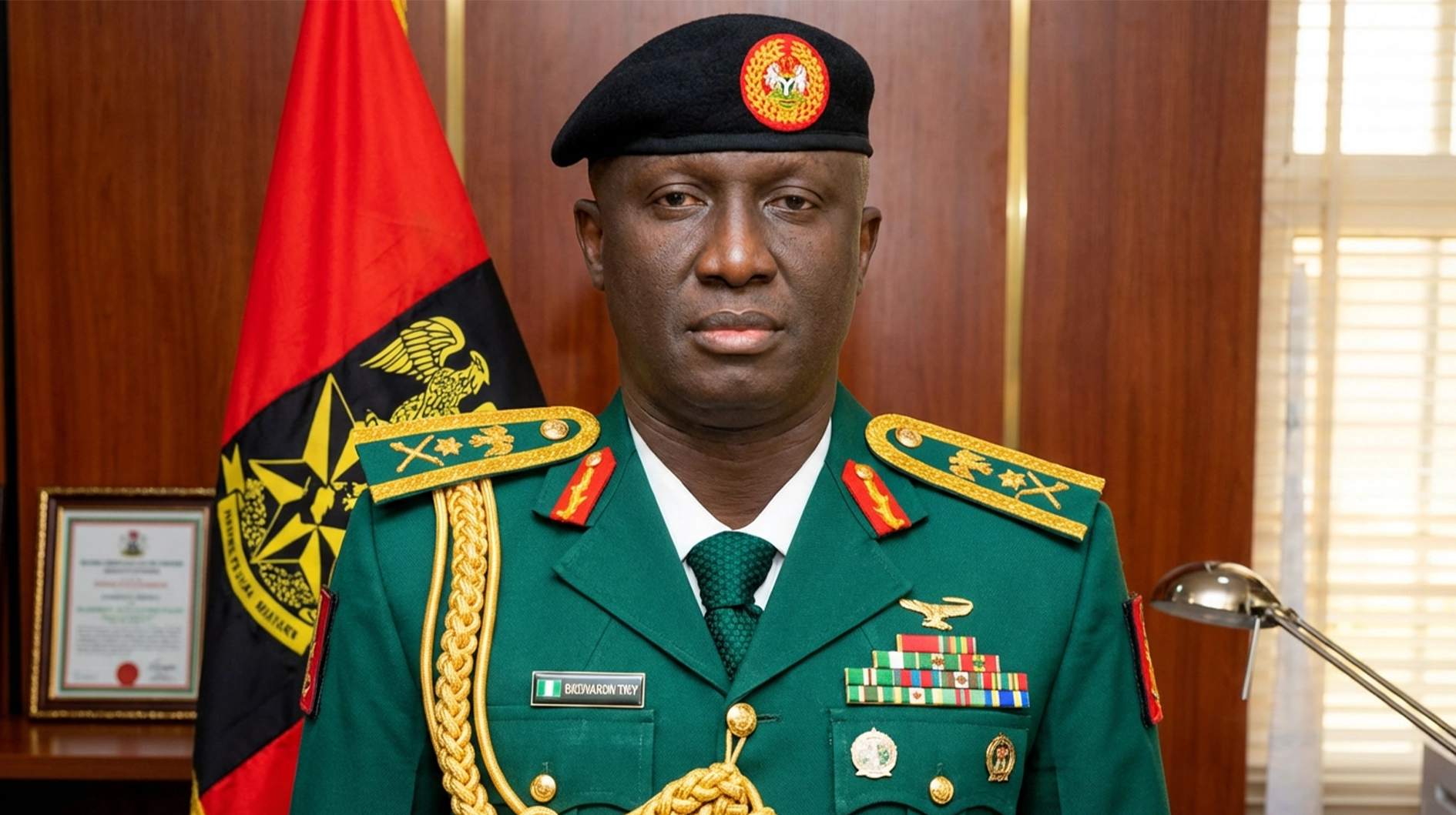 Chief of Army Staff (COAS), Lt.-Gen. Waidi Shaibu