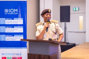 Comptroller General of the Nigeria Immigration Service (NIS), Kemi Nandap
