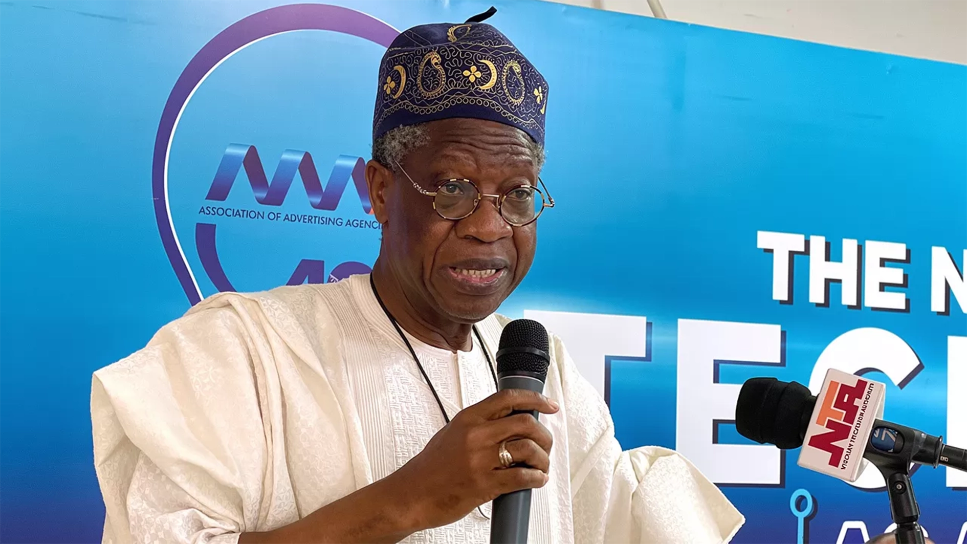 Former Minister of Information and Culture, Lai Mohammed