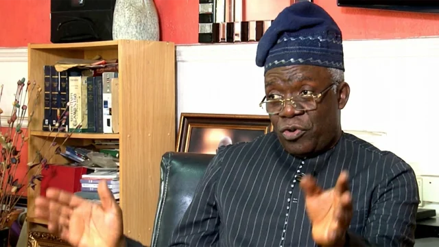 Human rights lawyer, Femi Falana (SAN)