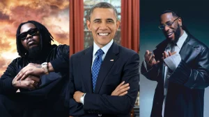 Olamide, Barack Obama, and Burna Boy