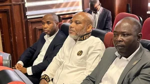 Kanu writes Trump ahead of court sitting
