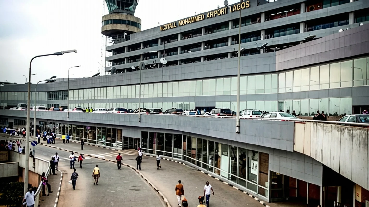Murtala Muhammed International Airport in Lagos