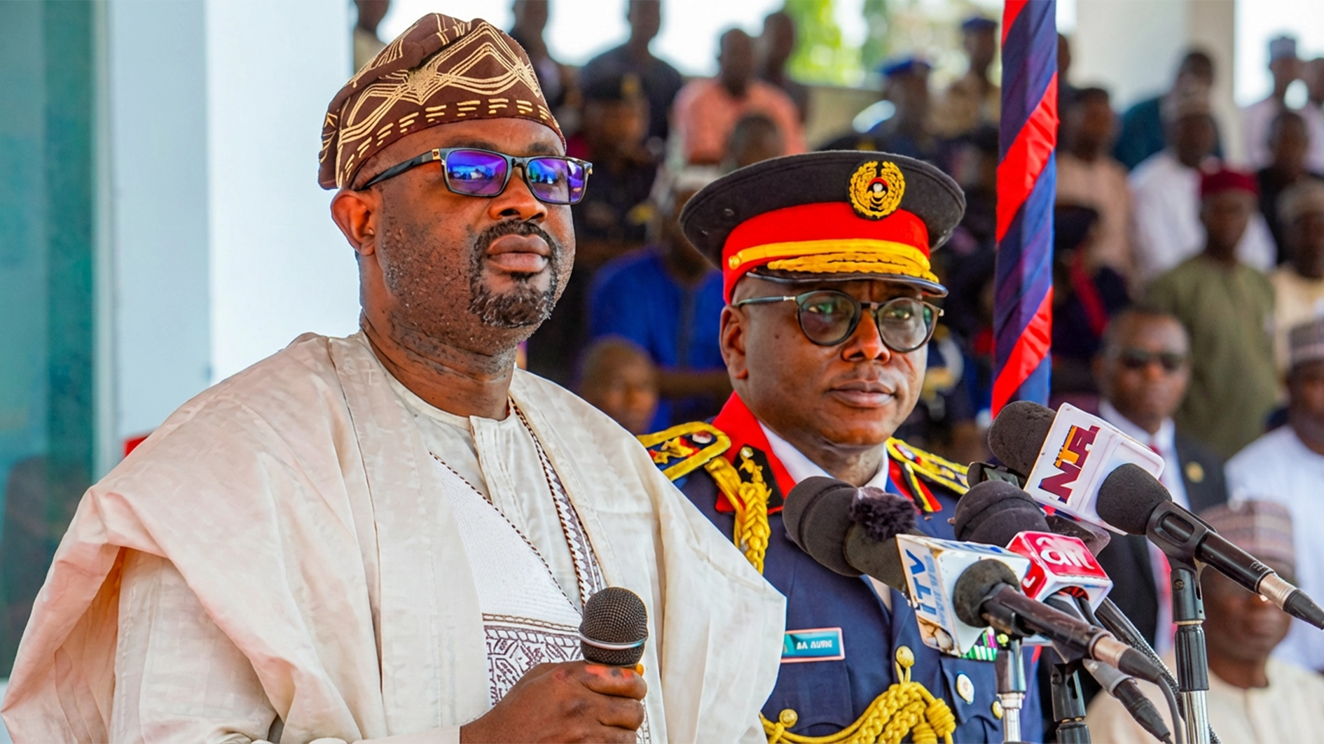 Minister of Interior and Chairman of the board, Olubunmi Tunji-Ojo