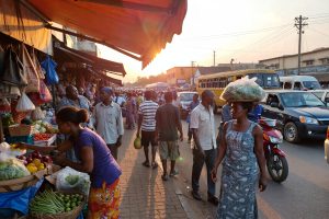 Nigerians in the market