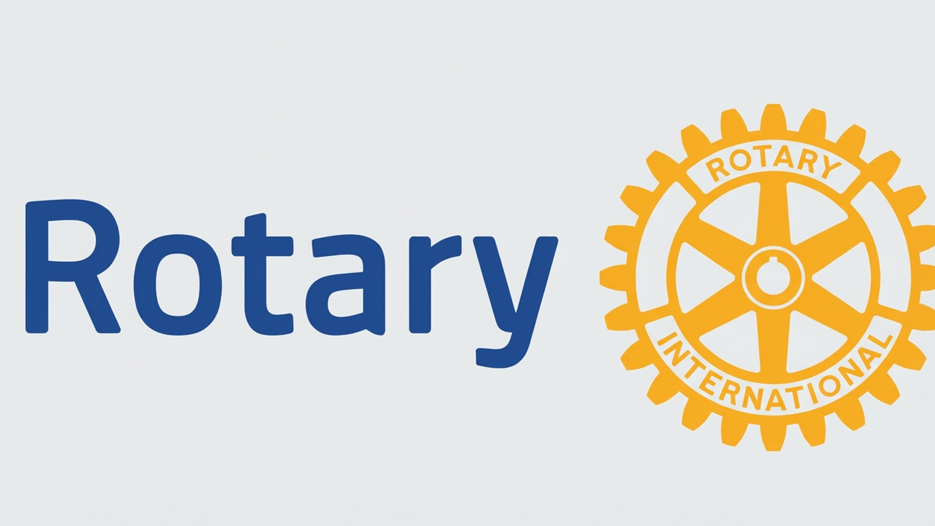 Rotary club logo