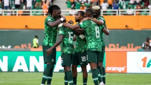 Super Eagle Celebrating