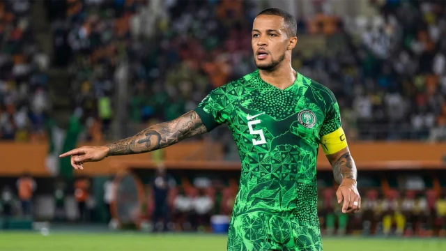 Super Eagles Captain, William Troost-Ekong