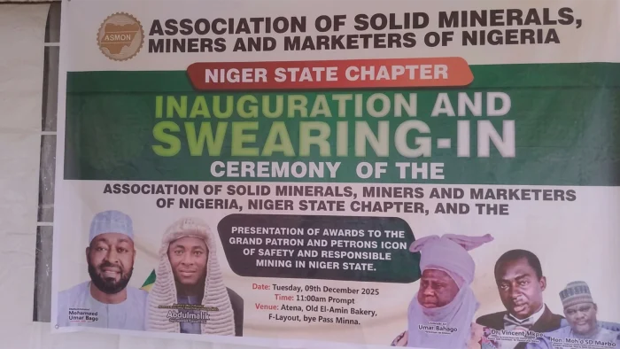 The Association of Solid Minerals, Miners and Marketers of Nigeria (ASMMMON)
