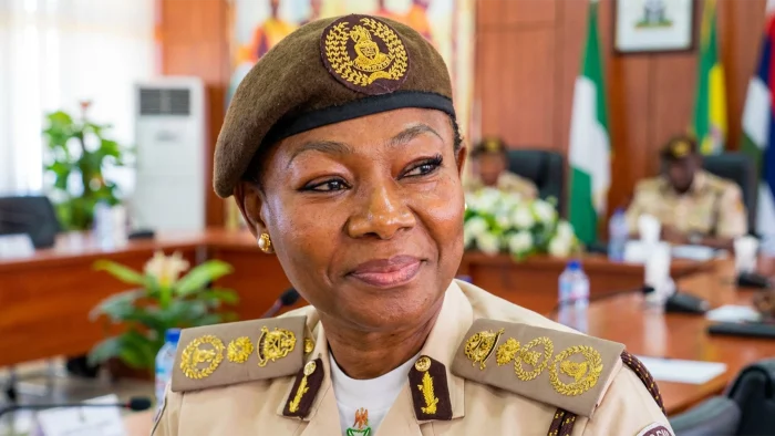The Comptroller General of the Nigeria Immigration Service (NIS), Kemi Nandap