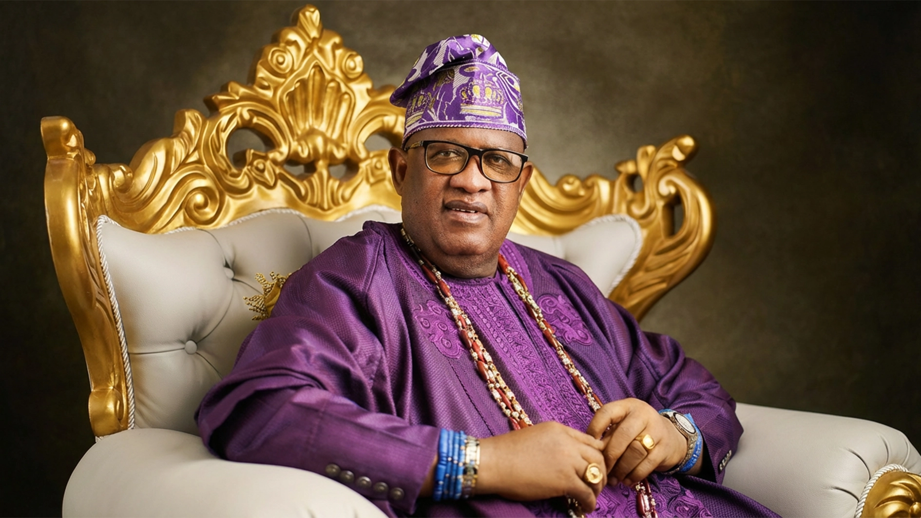 The Ebumawe of Ago-Iwoye, Oba Abdulrasak Adesina Adenugba