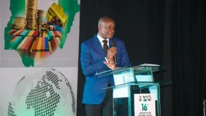 The Minister of State for Industry, Trade, and Investment, Senator John Owan Enoh