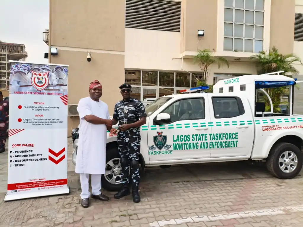 LSSTF hands over vehicles to Ports Authority Police