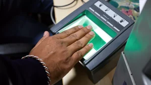 A biometric capturing tool.