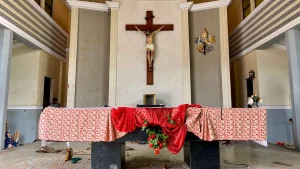 A view of St. Francis Catholic Church, Nigeria June 6, 2022. REUTERS Temilade Adelaja File Photo