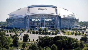 Image of AT&T Stadium in Arlington, Texas.