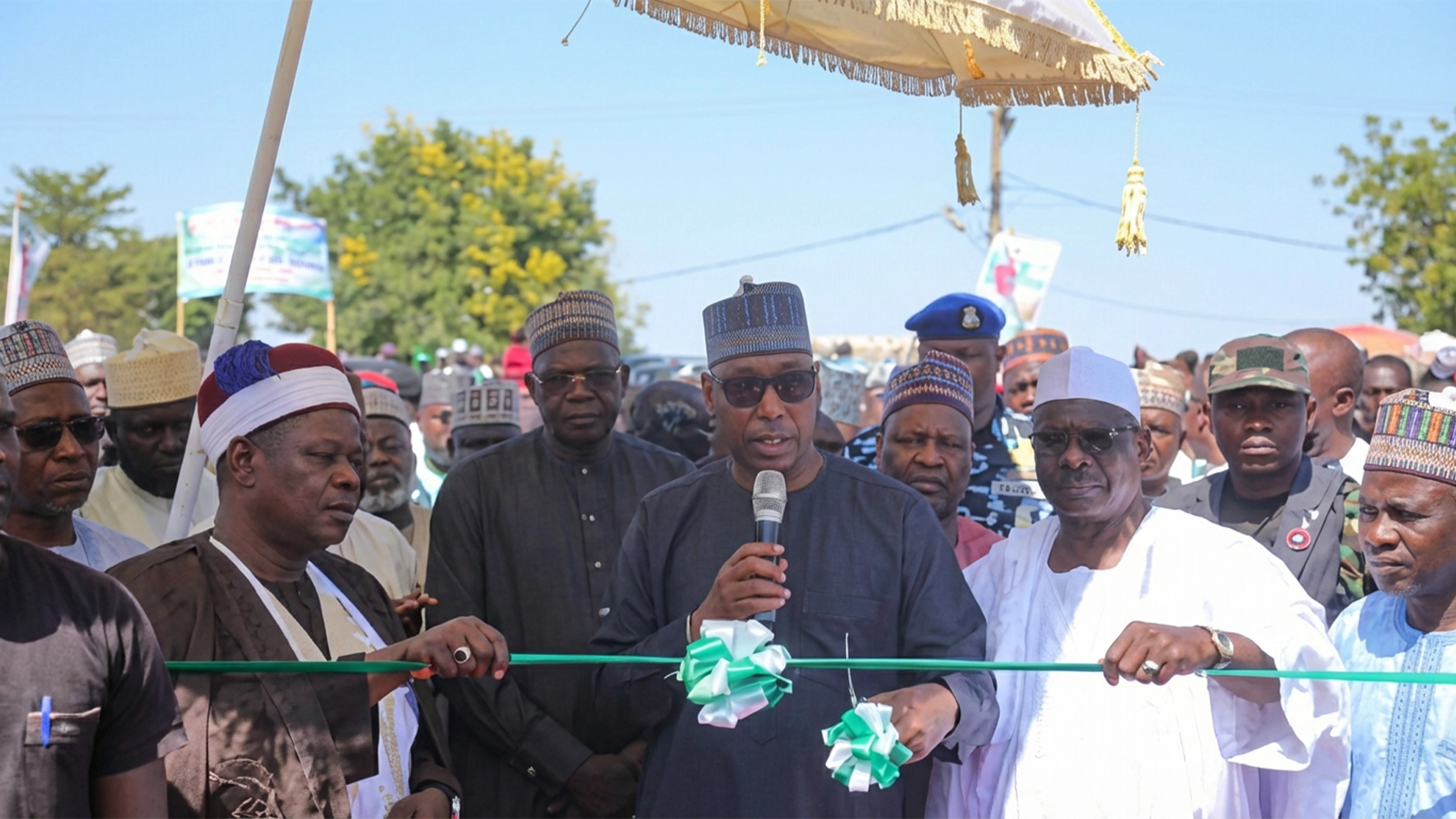 Borno State Governor Babagana Zulum commissions a fully remodelled “second chance school” for vulnerable girls