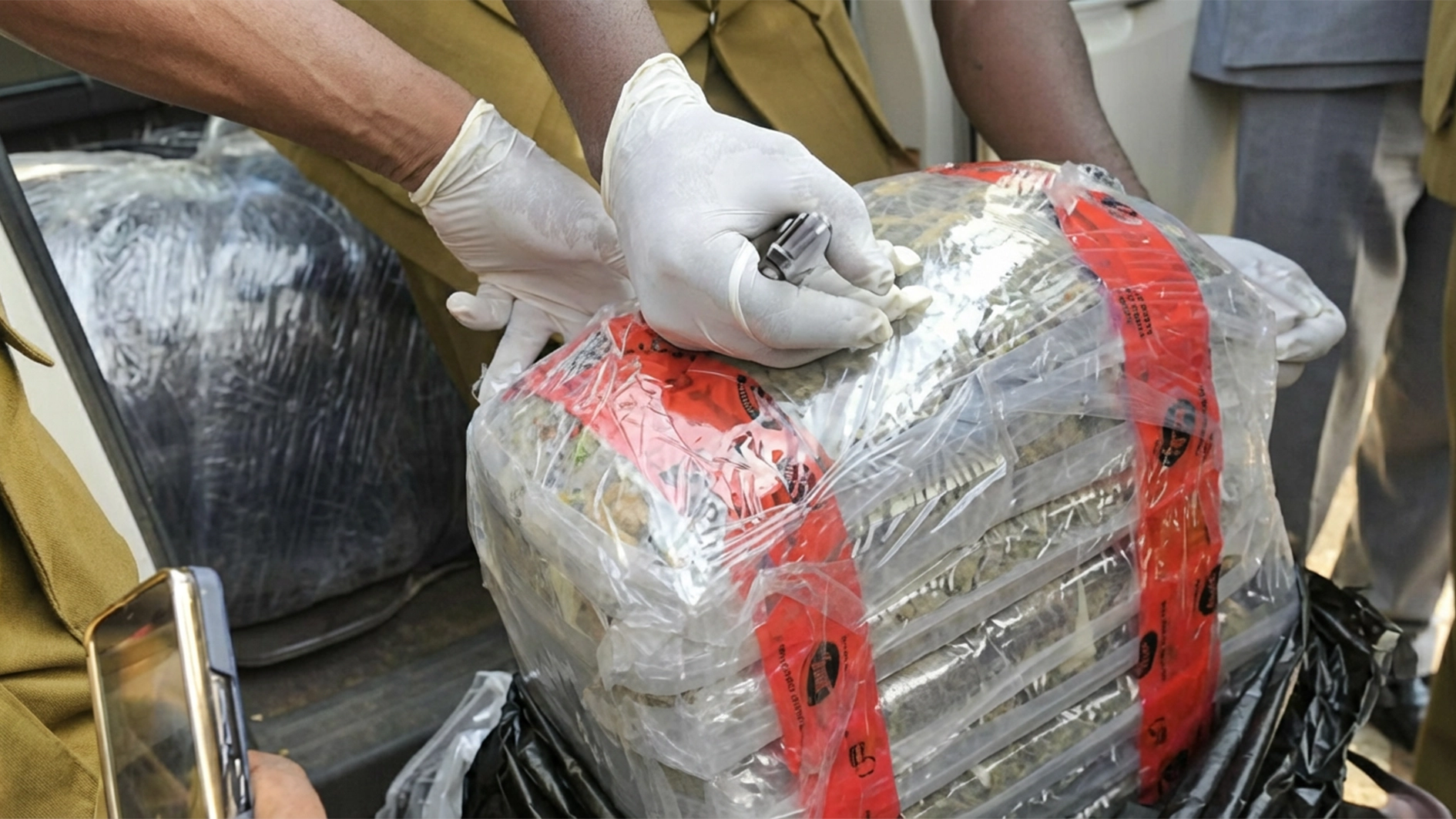 Canadian Loud hidden inside imported vehicle at Apapa Port