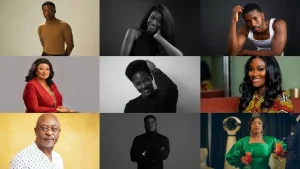 Cast members of the film ‘Somewhere Near Love’