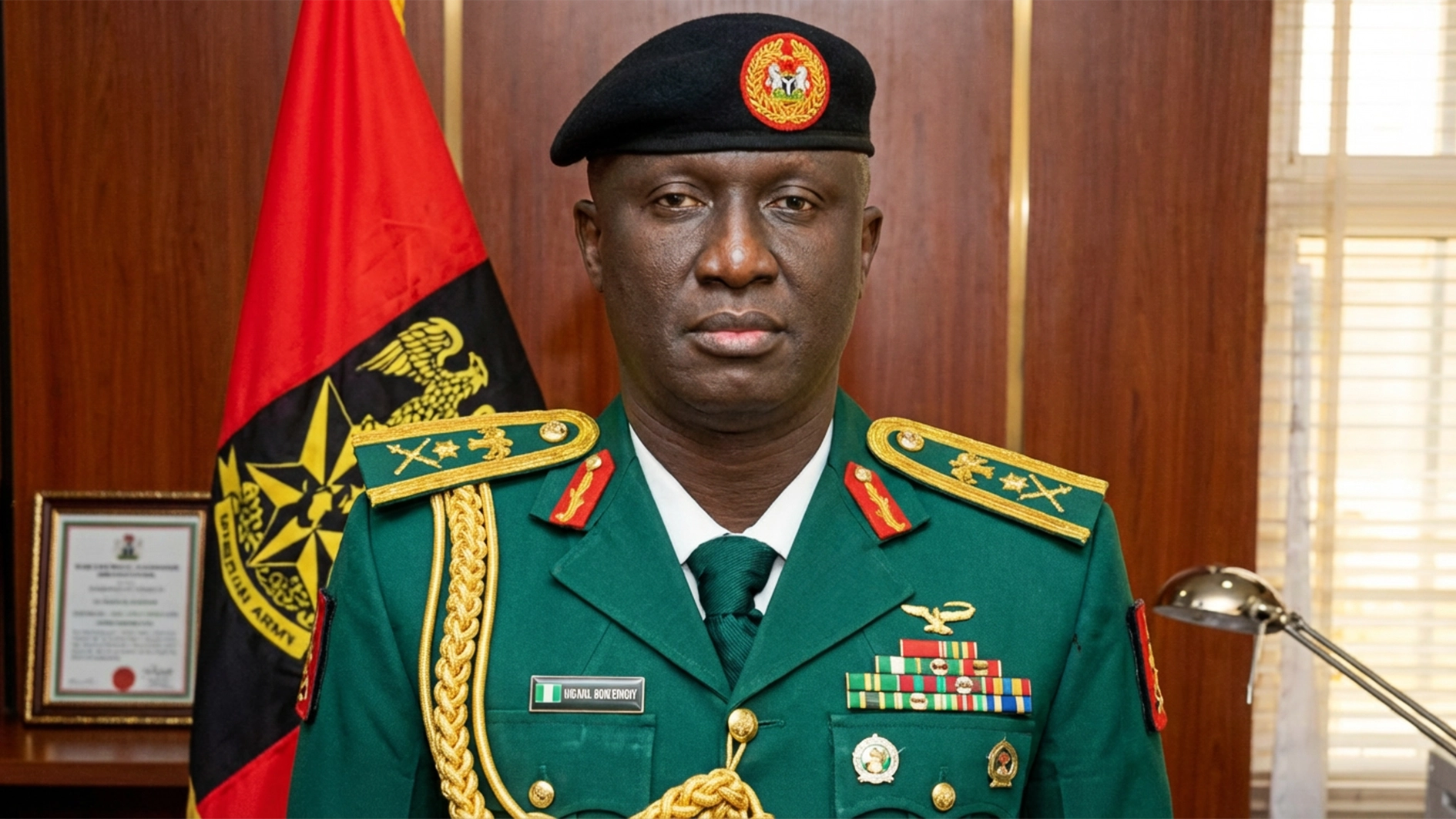 Chief of Army Staff (COAS), Lt.-Gen. Waidi Shaibu