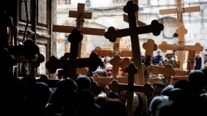 Christian pilgrims