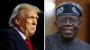 Composite picture of US President Donald Trump and Nigeria’s Bola Tinubu