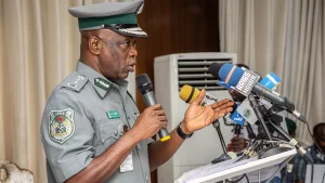 Comptroller-General of Customs, Dr Bashir Adewale Adeniyi,