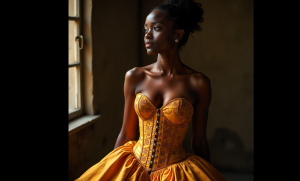 Corset snatching the waist