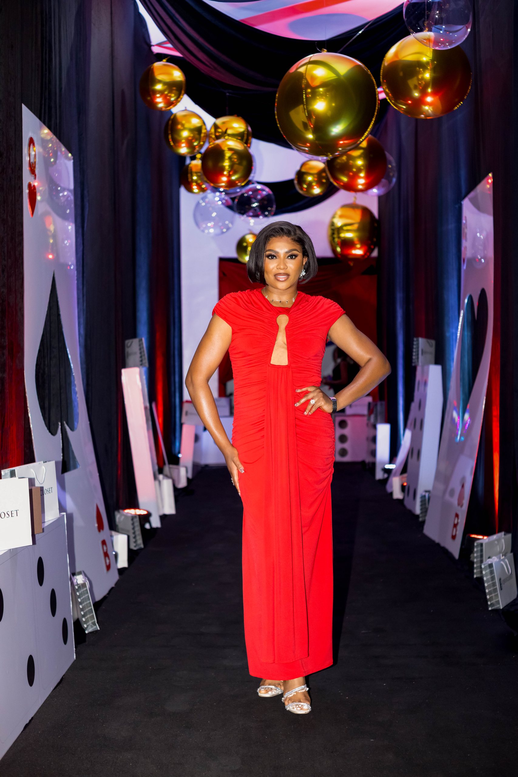 Stephanie Cocker at Qbeescloset's intimate end-of-year dinner