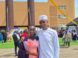 Blind girl adopted by Oshiomhole in 2011 graduates with law degree