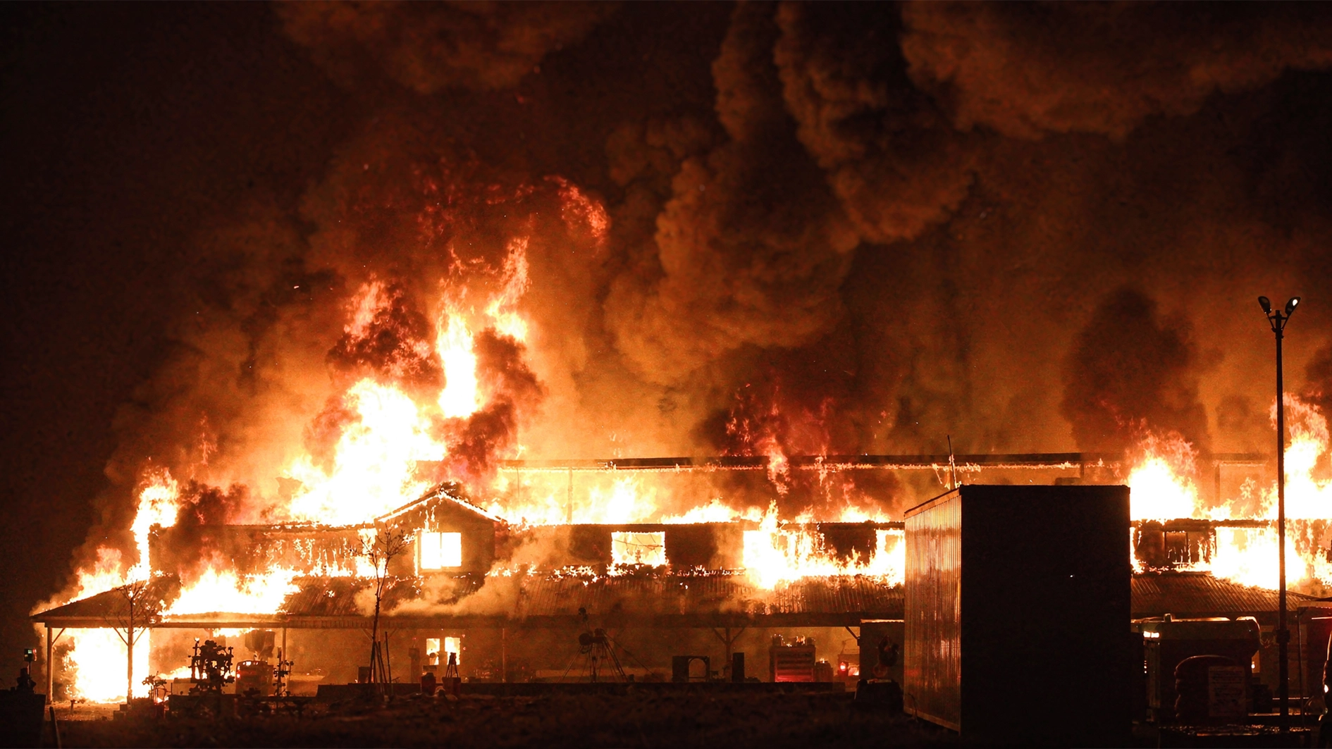 Fire outbreak