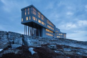 Fogo Island Inn, Newfoundland, Canada. Photo from Instagram
