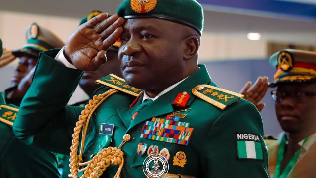 Minister of Defence, Gen. Christopher Musa