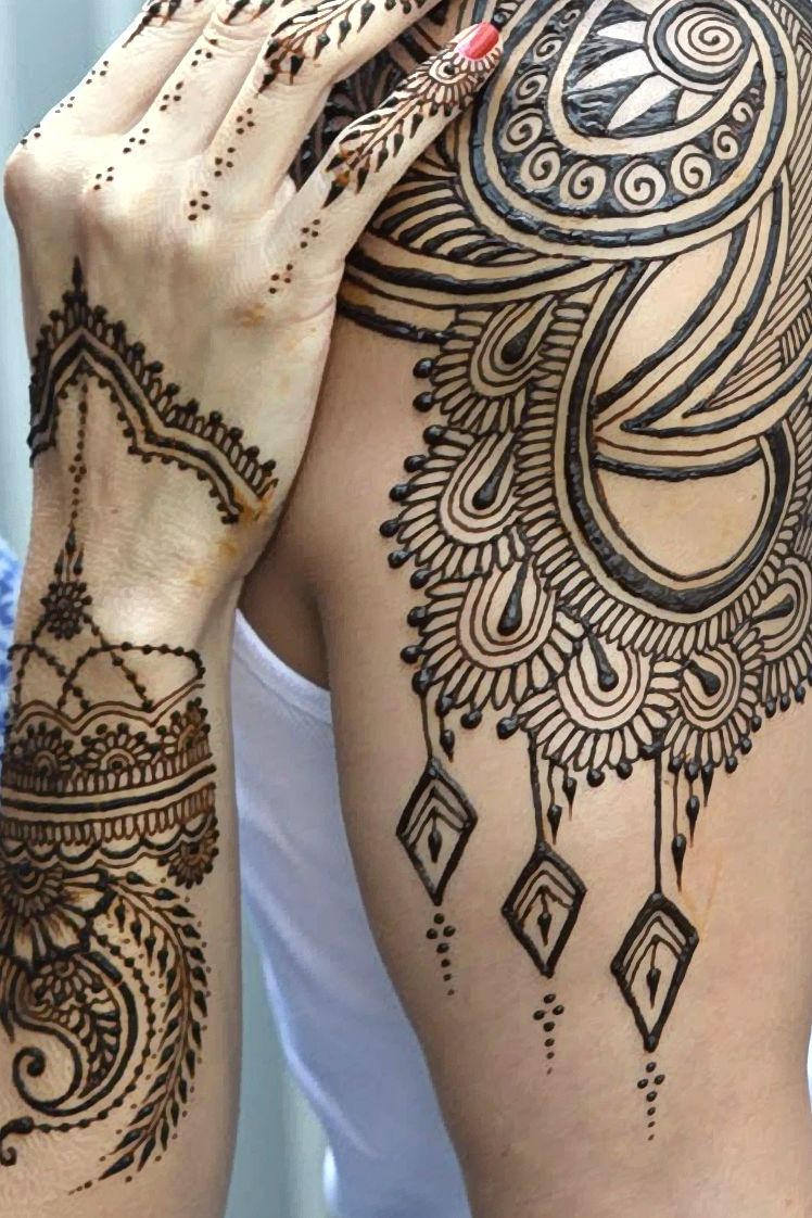 Beautiful henna design