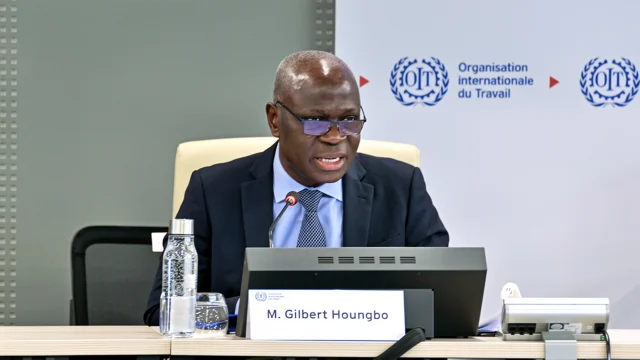 ILO Director-General, Gilbert Houngbo